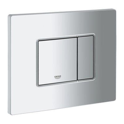 Grohe Skate Cosmopolitan Bedieningsplaat - dualflush - horizontaal/verticaal - kunststof - mat chroom