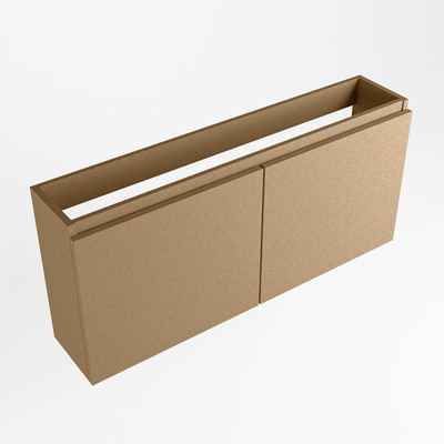 Mondiaz TURE fonteinonderkast - 110x22x50cm - 2 deuren - softclose - Oro