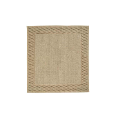 Aquanova Yuna - Tapis de bain - COTON GOTS - 60x60 - Couleur dorée