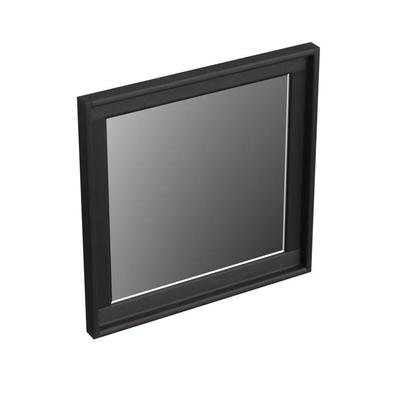 Forzalaqua Reno 2.0 spiegel – vierkant – 40x40 cm – Black Oiled