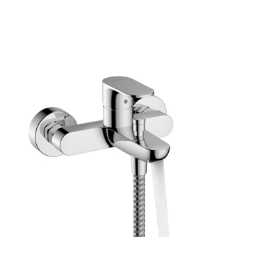 Hansgrohe Rebris s Eengreeps badmengkraan - opbouw - met 2 flow rates - mat zwart