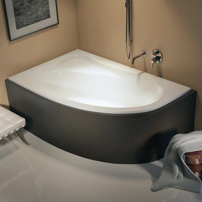 RIHO Aryl baignoire 140x90cm Pose en angle Gauche Blanc brillant