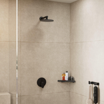 Hansgrohe Vernis Blend - douchearm wand - 24cm - voor hoofddouche - mat zwart