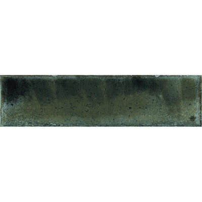 SAMPLE Terravito Giavelo wand- en vloertegel - 6x24.6cm - 8.4mm - Rechthoek - Overig - glans groen - Green