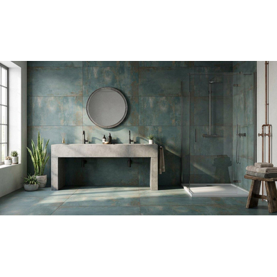 ÉCHANTILLON Terravito Copuro carreau mural et de sol - 60x120cm - 9mm - Rectangle - rectifié - Vert mat