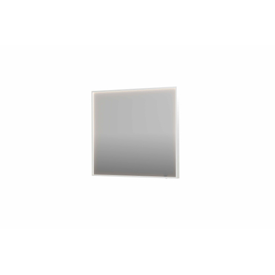 INK SP19 spiegel – rechthoek – 90x80 cm – directe LED rondom – Wit mat