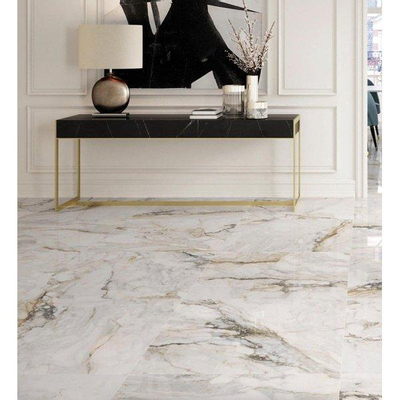 SAMPLE Douglas Jones Marbles Vloer- en wandtegel 90x90cm 10.5mm gerectificeerd porcellanato Gold