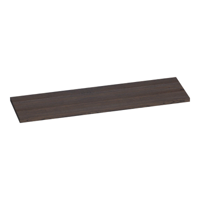 BRAUER Ocean Medium plan vasque - 160x46x4cm - chêne à lamelles noir