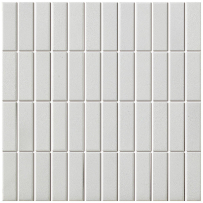 La Mosaic Factory London carreau mosaïque - 30x30cm - carrelage mural et de sol - Rectangulaire - Porcelaine Super White Mat