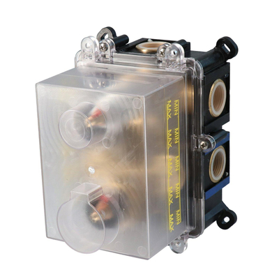 Hotbath COBBER Regendoucheset - inbouwkraan - thermostatisch - 20cm hoofddouche - handdouche - geborsteld nikkel