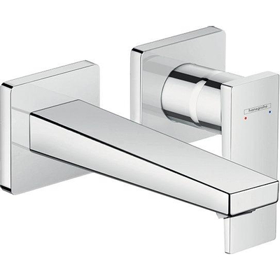 Hansgrohe Metropol afbouwdeel wastafelkraan - 2-gats - voorsprong 16.5cm - chroom