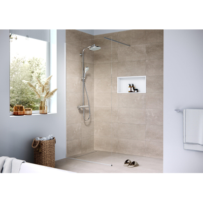 Hansgrohe RainDrain Compact Douchegoot - 60cm - standaard installatie - betegelbaar