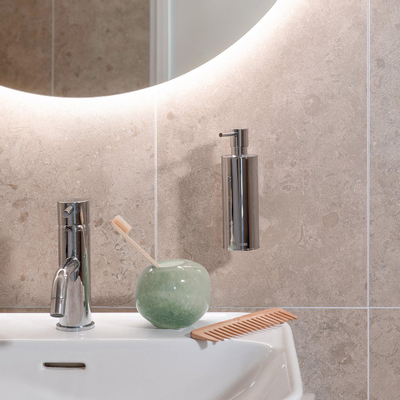 Smedbo Home Distributeur de savon - 150ml - modèle mural - chrome