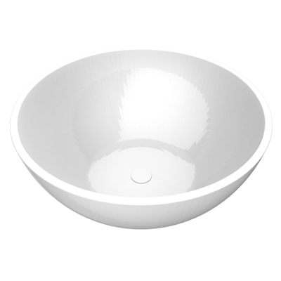 Arcqua Arcqua Prince vasque à poser ronde 38 brillant blanc