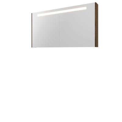 Proline Spiegelkast Premium met geintegreerde LED verlichting, 3 deuren 140x14x74cm Cabana oak