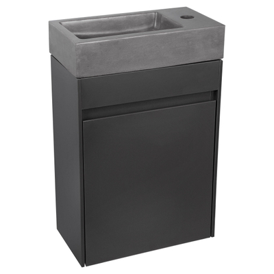 Differnz Hura Lave-mains - 40x22x9cm - béton - gris