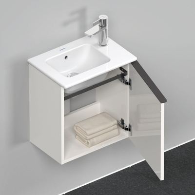 Duravit D-neo Meuble sous vasque 41x27.4x44cm 1 porte Blanc haute brillance