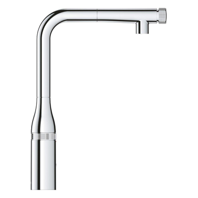 Grohe Essence Keukenkraan - hoog - draaibare/uittrekbare uitloop - chroom