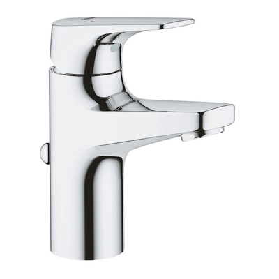 Grohe BauFlow Waterbesparende Wastafelkraan - S-Size - met waste - chroom