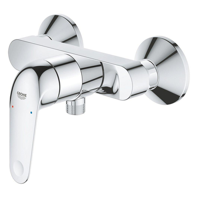 GROHE Swift QuickFix Douchemengkraan - HOH=15cm - zonder omstel - met koppelingen - chroom