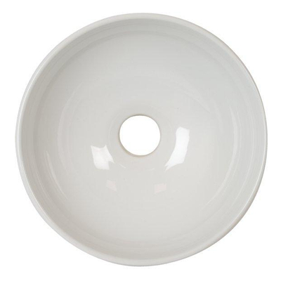 Plieger Mini Round waskom - 26x26x12cm - glans wit