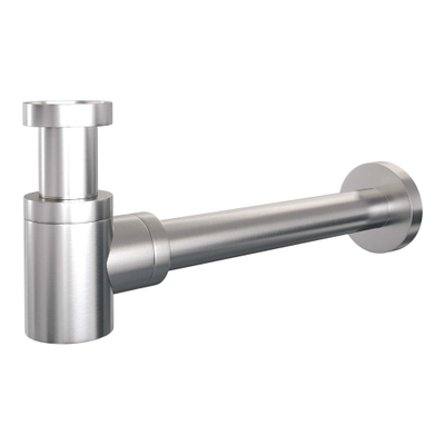 Siphon Design Brauer Brushed Edition - compact - PVD - inox brossé