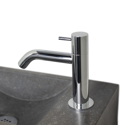 Differnz lave-mains 40x11x23cm Pierre naturelle 1 trou pour robinet Bluestone