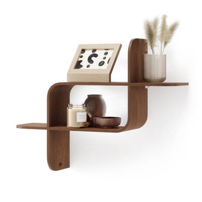 Umbra Shelf wandrek 62x15x47cm licht walnoot
