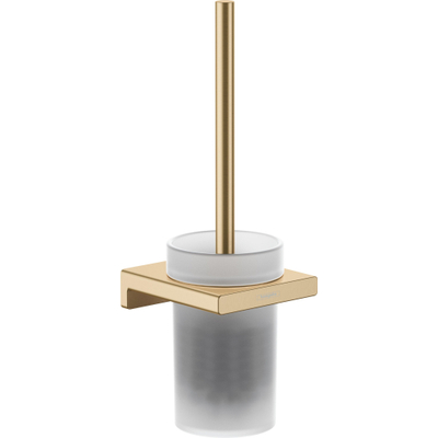 Hansgrohe AddStoris Q Closetborstelgarnituur - wandmontage - geborsteld brons