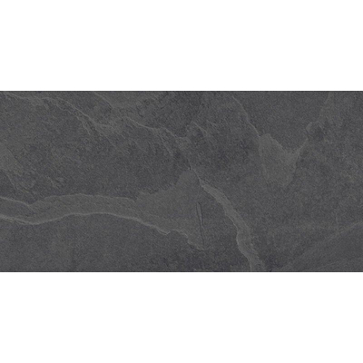 Terravito Alvella carreau mur et sol - 30x60cm - 10mm - Rectangulaire - rectifié - Aspect pierre naturelle - Anthracite Mat