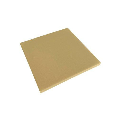 ÉCHANTILLON Terravito Belino carreau mural et de sol - 10x10cm - 7.2mm - Carré - rectifié - Jaune mat