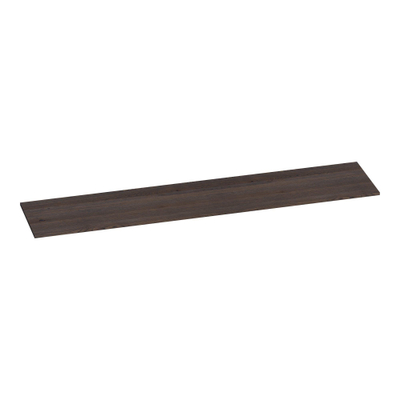 BRAUER Ocean Slim topblad - 220x46x2cm - lamellen eiken zwart