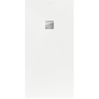 Villeroy & Boch Excello douchevloer - 160x80cm polyurethaan/acryl - White Alpine (glans wit)