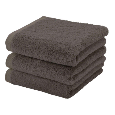 Aquanova London Handdoek - 55x100cm - 3 stuks - Ash