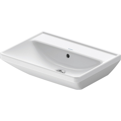 Duravit D-neo Wastafel - 60x44x16.5cm - zonder kraangat rechthoek - keramiek - wit