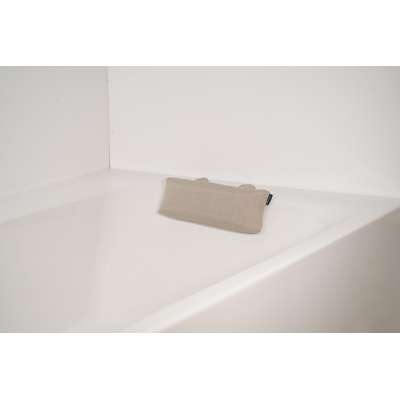 Riho Badkussen - 37x7x13cm - universeel - textiel - Pebble grey
