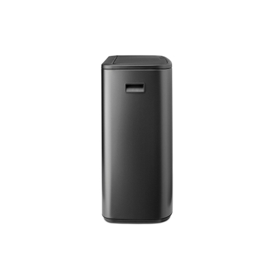 Brabantia Bo Touch Bin Poubelle - 60 litres - seau intérieur en plastique - confident grey