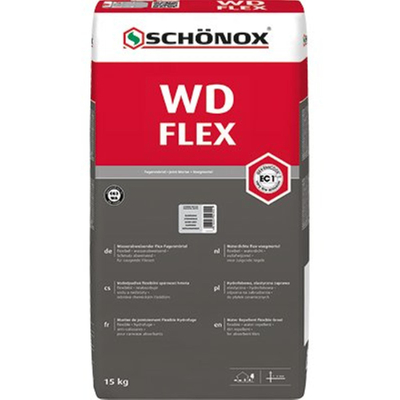Schonox Wd Flex Voegmortel tegel - Zilvergrijs