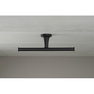 Duravit Starck T Porte-rouleau de papier toilette - double - sans clapet - noir mat