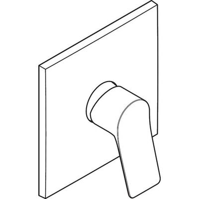 Hansgrohe Vivenis mengkraan inbouw voor iBox Universal 2 Brushed Black Chrome