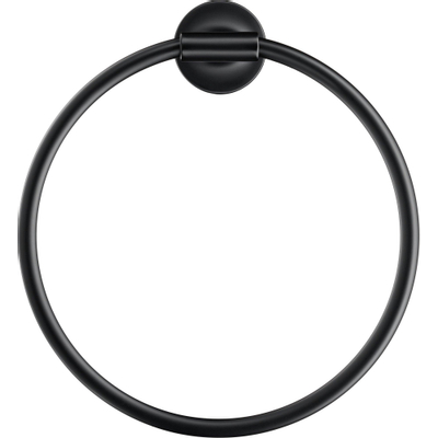 Duravit Starck T Handdoekring - diameter 21cm - mat zwart