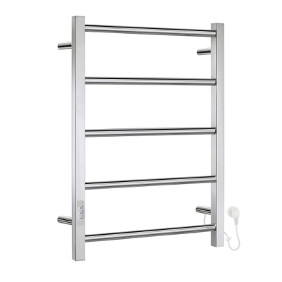 Smedbo Dry Handdoekradiator - 50x68.9x11.2cm - ophangen - RVS Gepolijst Edelstaal TWEEDEKANS