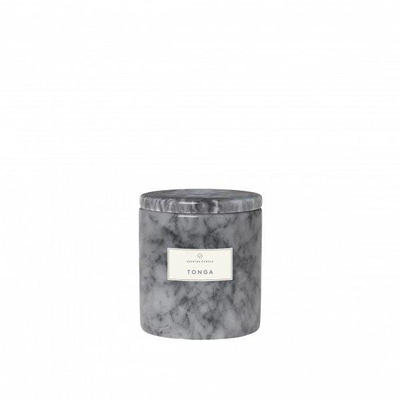 Scented Marble Candle | H 8 cm, Ø 7 cm Marmor-Duftkerze