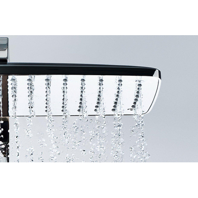 Hansgrohe Raindance e - select air - showerpipe - 360 - thermostaat - wit chroom