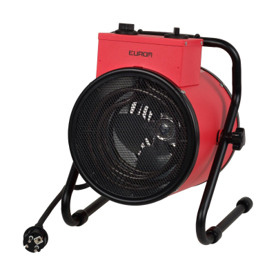 Eurom EK 3000 Round Déshumidificateur de chantier / Chauffage d'atelier 3000 watts