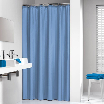 Sealskin Granada Rideau de douche PEVA 180x200 cm Bleu moyen