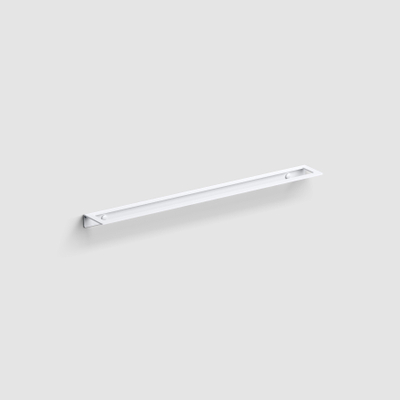 Clou Fold porte-serviettes 60cm blanc mat revêtement par poudre