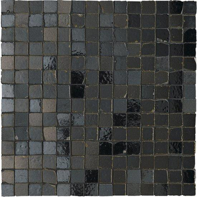 Douglas Jones Metal Carreau mosaïque métal - 30x30cm - 9.5mm - rectifié - Iron