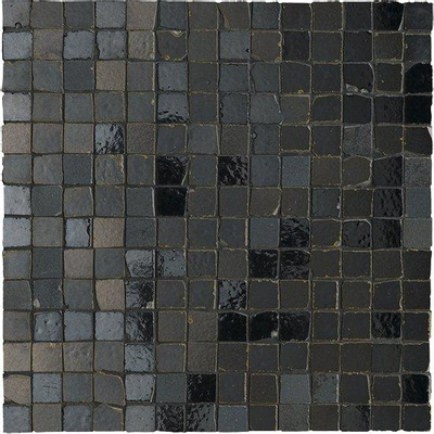 Douglas & jones metal mosaic tile 30x30cm 9.5mm frost proof rectified iron matt
