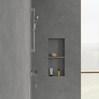 Villeroy & Boch Universal Taps & Fittings Douchethermostaat - voor douche Hoekig - hoogglans chroom